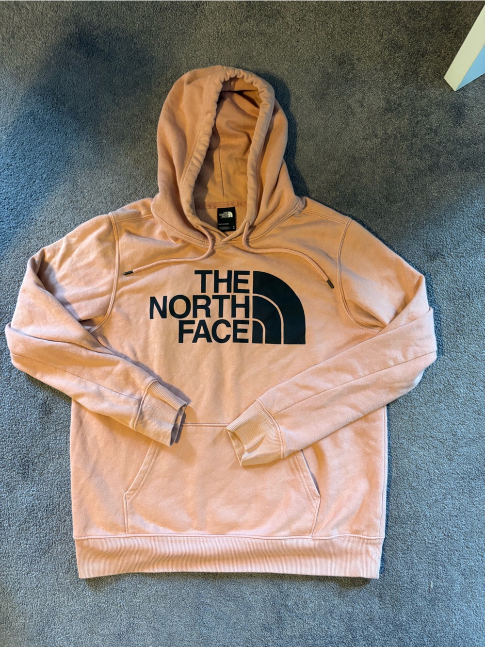 The North Face Pink Logo Hoodie Sweatshirt